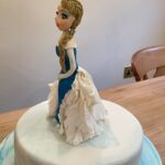 Girl Topped Cake