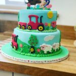 2 Tier Celebration Birthday Cake