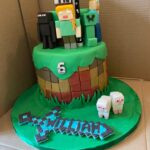 Mine Craft Birthday Cake